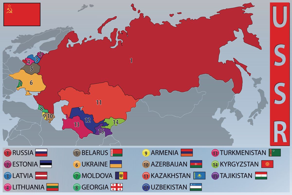 Die Staaten der früheren Sowjetunion